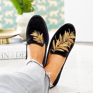 Birdies Starling Flats/Slippers In Falling Fern